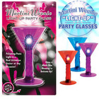 Martini Penis Glass Red