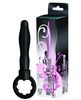 Slim Line Ribbed Rose Black