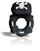 Bad Bones Barrel Vibe Pleasure Ring Black