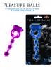 Pleasure Balls Cock Ring W/Bullet Megenta