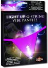 Light Up G String Panty Hot Pink Sex Toy Product
