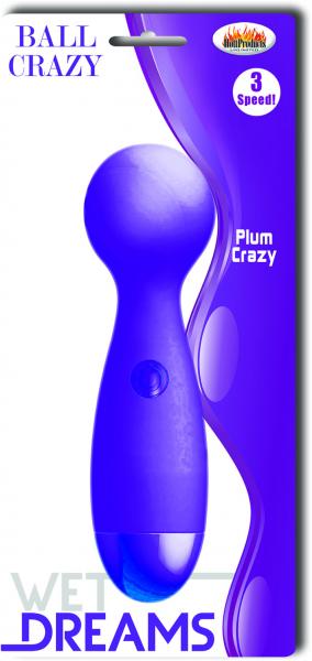 Ball Crazy Plum Purple Vibrator Sex Toy Product