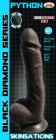 Skinsations Python 9.5 inches Black Dildo Sex Toy Product
