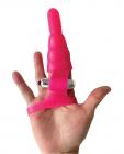 Wet Dreams Wrist Rider Finger Sleeve Vibrator Pink Sex Toy Product