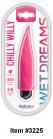 Wet Dreams Chilly Willy Magenta Pink Vibrator Sex Toy Product