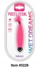 Wet Dreams Pussy Pedal Flower Play Vibe Magenta Sex Toy Product