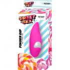 Sweet Sex Finger Dip Finger Vibe Magenta Sex Toy Product