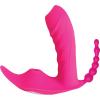 Sweet Sex Body Candy Silicone Toy W/ Tongue & Beads Magenta Sex Toy Product Image 2