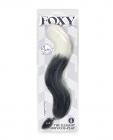 Foxy Tail Silicone Butt Plug Grey Sex Toy Product
