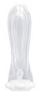 The Nines Vibrating Sextenders Contoured Sleeve Clear Sex Toy Product