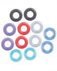 The Nines Baller's Dozen 12 Piece TPE Cock Ring Set  Sex Toy Product