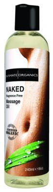 Naked Unscented Massage Oil 240Ml