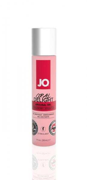 Jo Xtra Silky Silicone 4oz + Oral Delight Strawberry 1oz Sex Toy Product