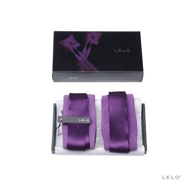 Etherea Silk Cuffs Purple 