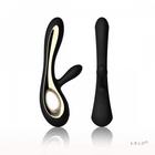 Soraya Dual Action Rechargeable Vibrator - Black Sex Toy Product
