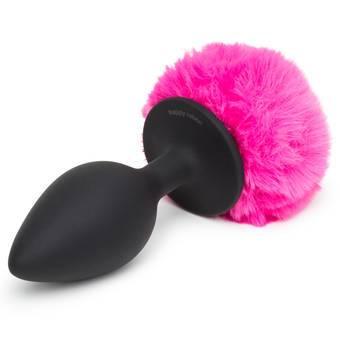 Happy Rabbit Large Bunny Tail Butt Plug 4 In Sex Toy Product