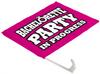 Bachelorette Party Car Flag