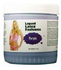 Liquid Latex Body Paints Solid Purple 16oz Sex Toy Product
