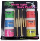 Blacklight Liquid Latex Body Paints 6 Brushes Kit Sex Toy Product