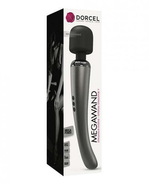 Dorcel Megawand Chrome Silver Sex Toy Product