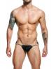 Male Basics Dngeon Snap Jockstrap Black O/s (hanging) Sex Toy Product Image 1