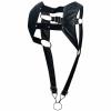 Male Basics Dngeon Croptop Cockring Harness Black O/s Sex Toy Product Image 4