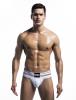 Mob Fetish Jockstrap White Medium 3in Waistband(bulk) Sex Toy Product Image 2