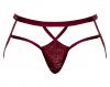 Lucifer Strappy Jock Burgundy S/m Sex Toy Product Image 2