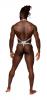 S'naked Harness Thong Silver/ Black L/xl Sex Toy Product Image 3