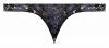 S'naked Criss Cross Thong Blue /black L/xl Sex Toy Product Image 4