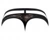 Lucifer Cutout Thong Black S/m Sex Toy Product Image 2