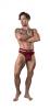 Lucifer Cutout Thong Burgundy S/m Sex Toy Product Image 2