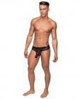 Hoser Stretch Mesh Thong Black L/XL Sex Toy Product