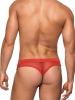 Male Power Hose Mesh Thong Red L/XL Sex Toy Product Image 2