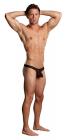 Euro Male Mesh Thong Black S/M Sex Toy Product