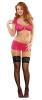 Cap Sleeve Top,Skirt and G-String Pink Queen (Hypnotic)
