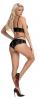 Sugar & Spice Bra & Panty Set Black S/m Sex Toy Product Image 3