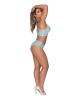 Seabreeze Strappy Back Cami & Short Set Turquoise L/xl Sex Toy Product Image 2