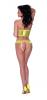 Love Star Bustier & Panty Set Chartreuse S/m Sex Toy Product Image 2
