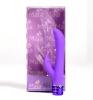 Rechargeable Silicone Rabbit Vibe Hailey Neon Purple Sex Toy Product Image 2