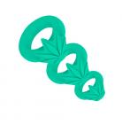 Hazey Silicone Pot Leaf 3 Ring Set Sex Toy Product
