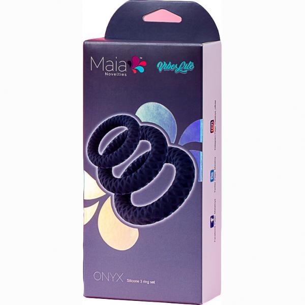 Onyx 3 Ring Set Sex Toy Product