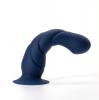 Marin 8 In Posable Silicone Dong Blue Sex Toy Product Image 2