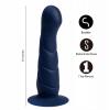 Marin 8 In Posable Silicone Dong Blue Sex Toy Product Image 3