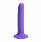 Marin 8 In Posable Silicone Dong Purple Sex Toy Product