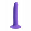 Marin 8 In Posable Silicone Dong Purple Sex Toy Product Image 1