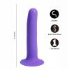 Marin 8 In Posable Silicone Dong Purple Sex Toy Product Image 3