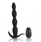 Mason Silicone Anal Plug Remote Control Black Sex Toy Product