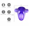 Casey Vibrating Erection Enhancer Ring Purple Sex Toy Product Image 4