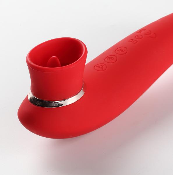 Destiny Red Sucking Clitoral Stimulator Sex Toy Product